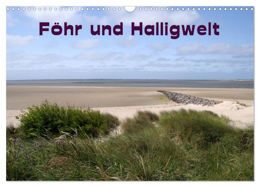 Föhr und Halligwelt 2027 (Wandkalender 2027 DIN A3 quer) CALVENDO Monatskalender