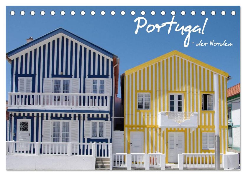 Portugal - der Norden (Tischkalender 2027 DIN A5 quer) CALVENDO Monatskalender