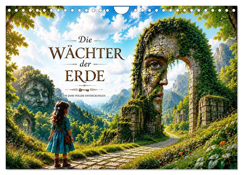 Die Wächter der Erde (Wandkalender 2027 DIN A4 quer) CALVENDO Monatskalender