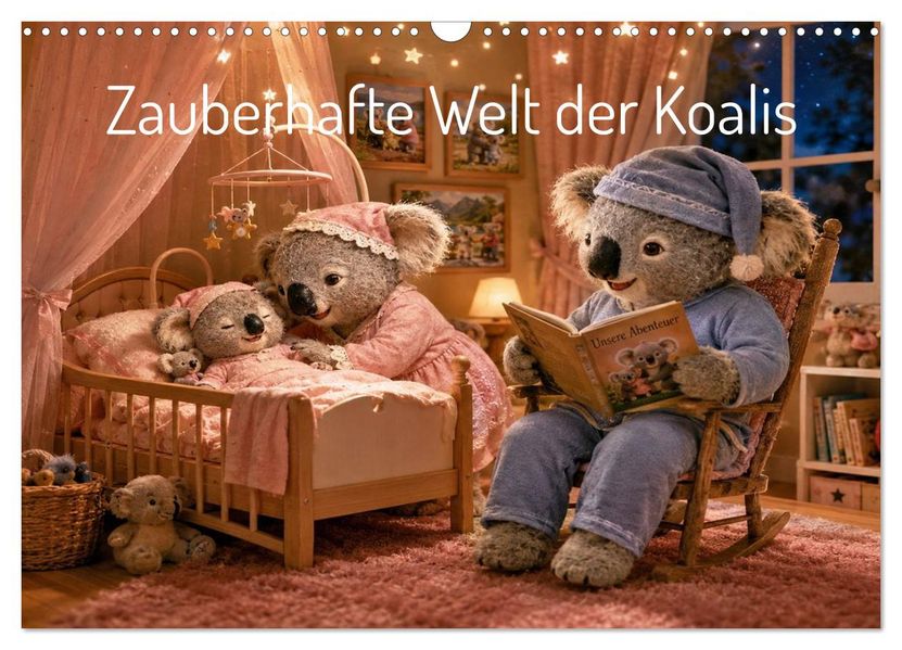 Zauberhafte Welt der Koalis (Wandkalender 2027 DIN A3 quer) CALVENDO Monatskalender