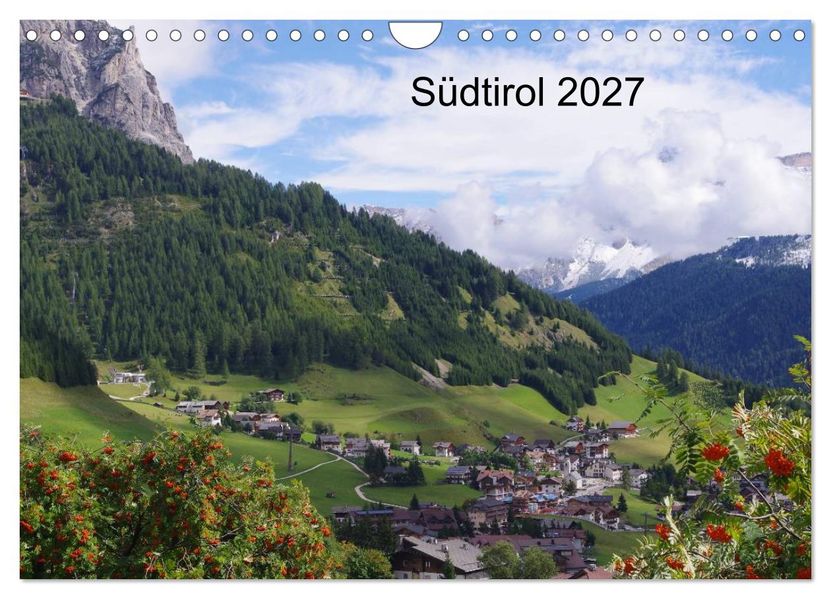 Südtirol 2027 (Wandkalender 2027 DIN A4 quer) CALVENDO Monatskalender