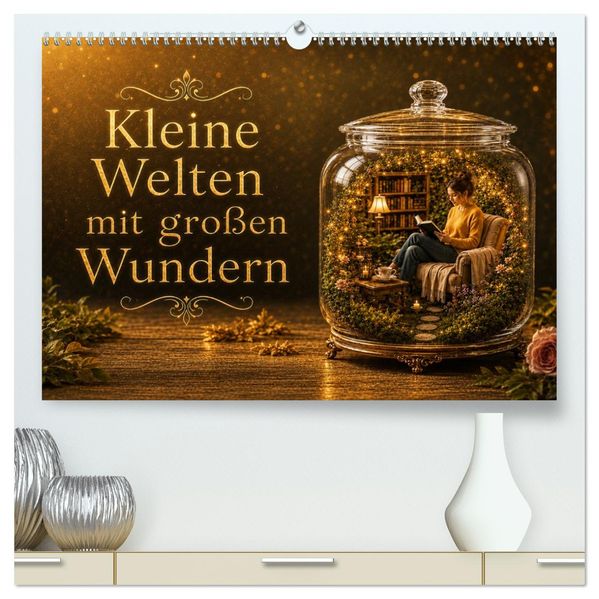 Kleine Welten mit großen Wundern (hochwertiger Premium Wandkalender 2027 DIN A2 quer) Kunstdruck in Hochglanz