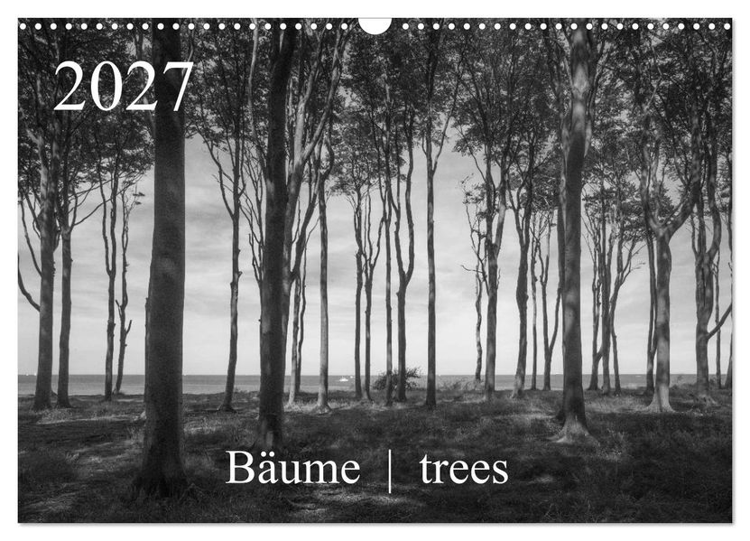 Bäume trees 2027 (Wandkalender 2027 DIN A3 quer) CALVENDO Monatskalender