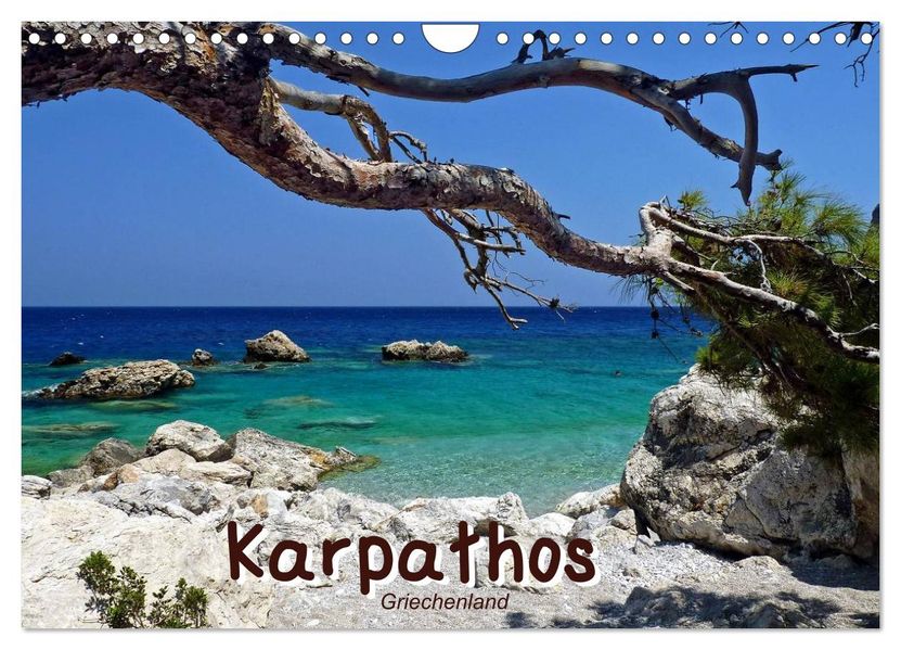 Karpathos / Griechenland (Wandkalender 2027 DIN A4 quer) CALVENDO Monatskalender