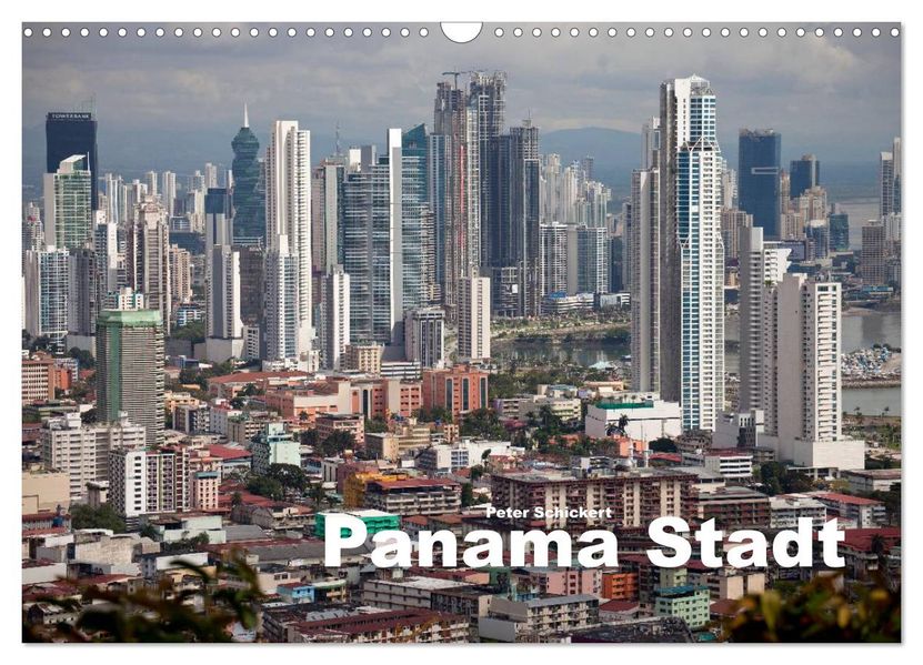 Panama Stadt (Wandkalender 2027 DIN A3 quer) CALVENDO Monatskalender