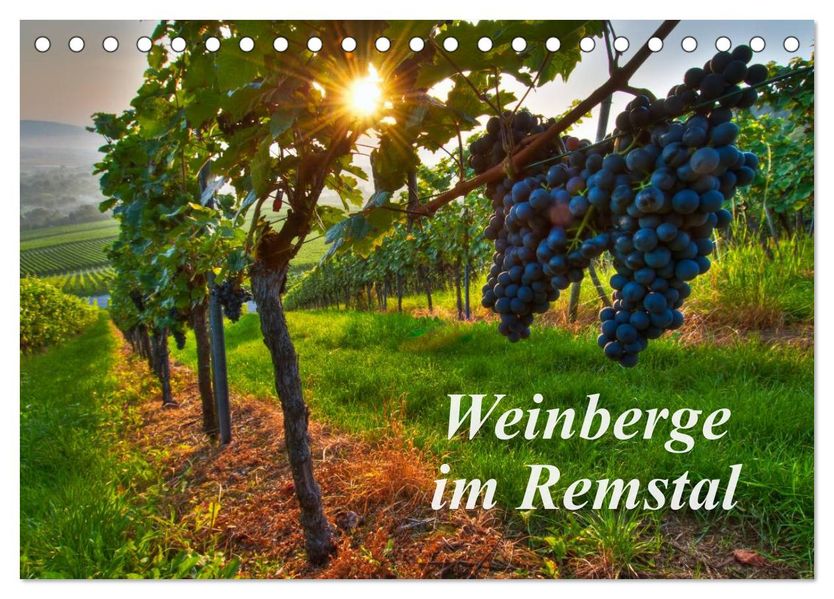 Weinberge im Remstal (Tischkalender 2027 DIN A5 quer) CALVENDO Monatskalender