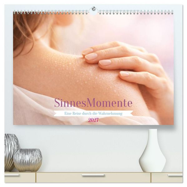 Sinnesmomente - Eine Reise durch die Wahrnehmung (hochwertiger Premium Wandkalender 2027 DIN A2 quer) Kunstdruck in Hochglanz