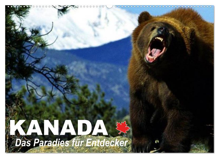 Kanada - Das Paradies für Entdecker (Wandkalender 2027 DIN A2 quer) CALVENDO Monatskalender