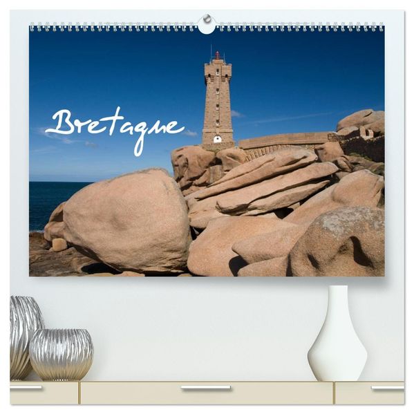 Bretagne (hochwertiger Premium Wandkalender 2027 DIN A2 quer) Kunstdruck in Hochglanz