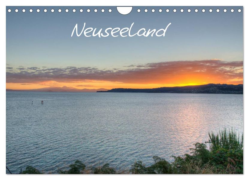 Neuseeland (Wandkalender 2027 DIN A4 quer) CALVENDO Monatskalender