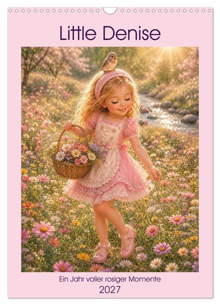 Little Denise (Wandkalender 2027 DIN A3 hoch) CALVENDO Monatskalender