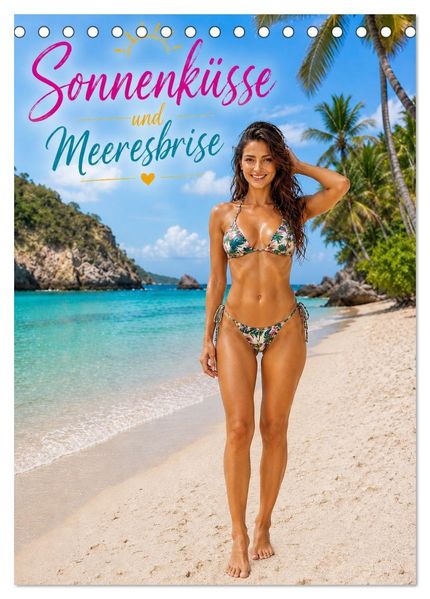 Sonnenkusse und Meeresbrise (Tischkalender 2027 DIN A5 hoch) CALVENDO Monatskalender