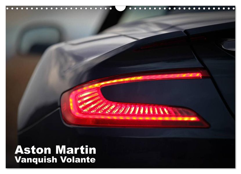Aston Martin Vanquish Volante (Wandkalender 2027 DIN A3 quer) CALVENDO Monatskalender