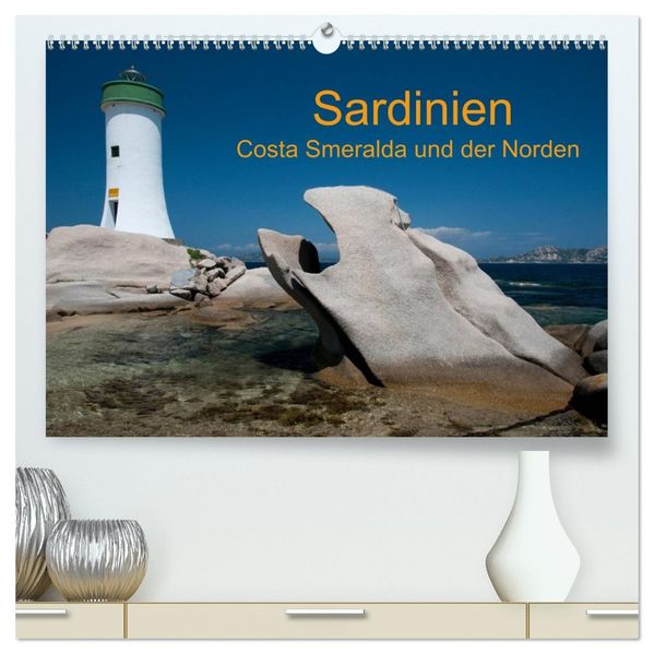 Sardinien Costa Smeralda und der Norden (hochwertiger Premium Wandkalender 2027 DIN A2 quer) Kunstdruck in Hochglanz
