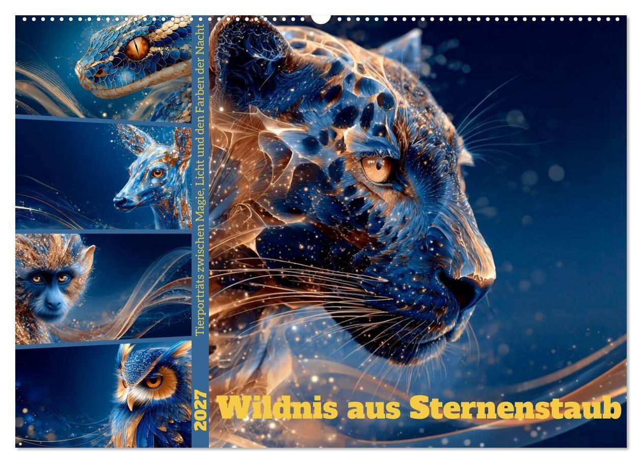 Wildnis aus Sternenstaub (Wandkalender 2027 DIN A2 quer) CALVENDO Monatskalender