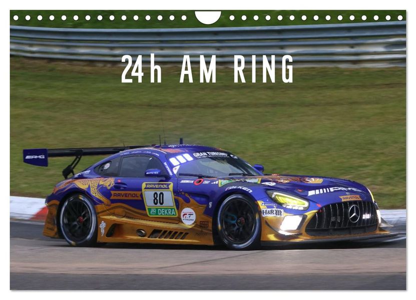 24h am Ring (Wandkalender 2027 DIN A4 quer) CALVENDO Monatskalender