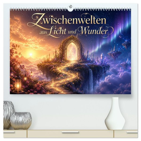 Zwischenwelten aus Licht und Wunder (hochwertiger Premium Wandkalender 2027 DIN A2 quer) Kunstdruck in Hochglanz