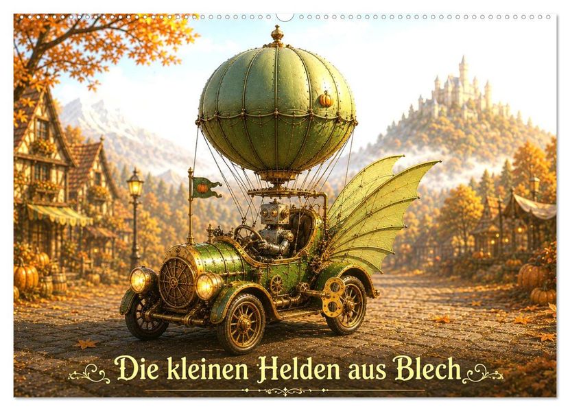 Die kleinen Helden aus Blech (Wandkalender 2027 DIN A2 quer) CALVENDO Monatskalender
