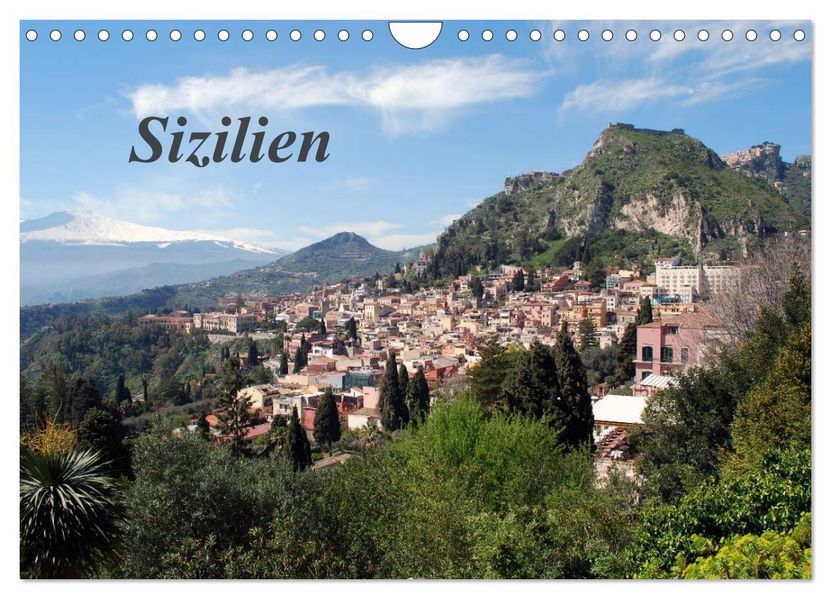 Sizilien (Wandkalender 2027 DIN A4 quer) CALVENDO Monatskalender
