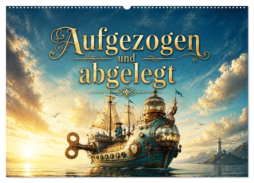 Aufgezogen und abgelegt (Wandkalender 2027 DIN A2 quer) CALVENDO Monatskalender