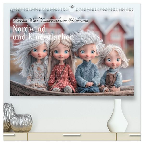 Nordwind und Kinderlachen (hochwertiger Premium Wandkalender 2027 DIN A2 quer) Kunstdruck in Hochglanz