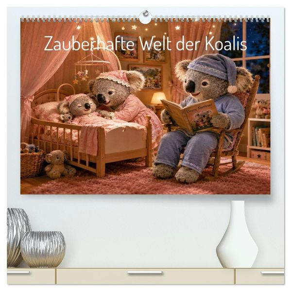 Zauberhafte Welt der Koalis (hochwertiger Premium Wandkalender 2027 DIN A2 quer) Kunstdruck in Hochglanz