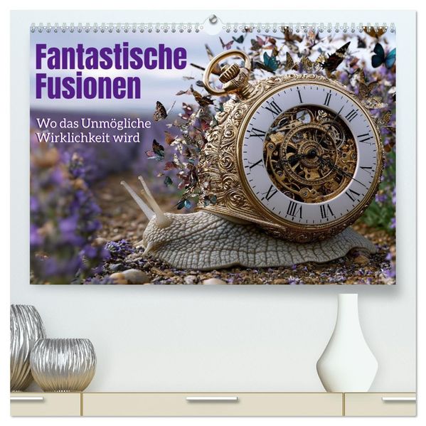 Fantastische Fusionen. Wo das Unmögliche Wirklichkeit wird (hochwertiger Premium Wandkalender 2027 DIN A2 quer) Kunstdruck in Hochglanz