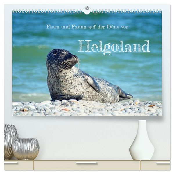 Flora und Fauna auf der Düne vor Helgoland (hochwertiger Premium Wandkalender 2027 DIN A2 quer) Kunstdruck in Hochglanz