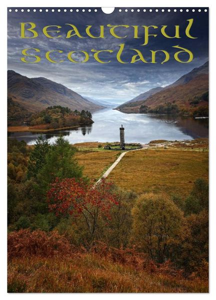 Beautiful Scotland / UK-Version (Wall Calendar 2027 DIN A3 portrait) CALVENDO 12 Month Wall Calendar
