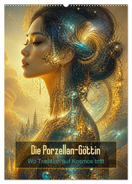 Die Porzellan-Göttin (Wandkalender 2027 DIN A2 hoch) CALVENDO Monatskalender