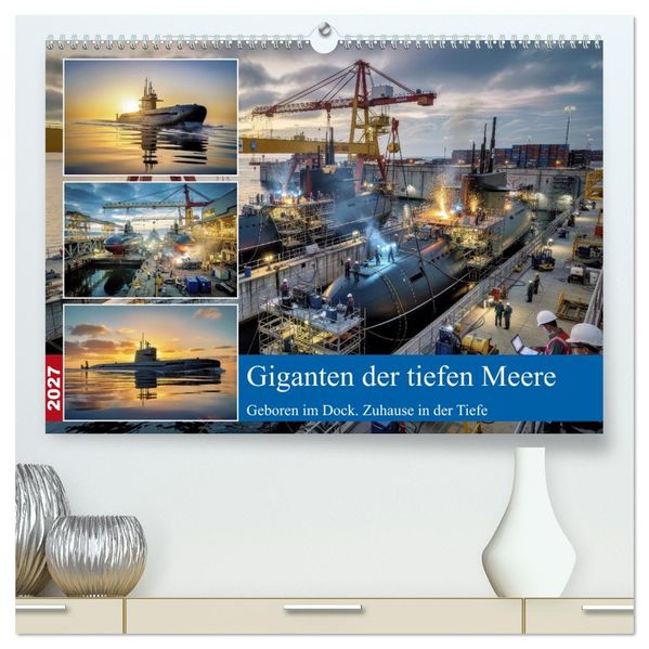 Giganten der tiefen Meere (hochwertiger Premium Wandkalender 2027 DIN A2 quer) Kunstdruck in Hochglanz