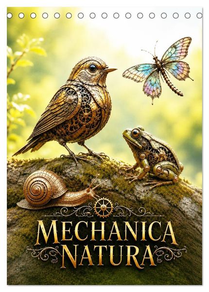 MECHANICA NATURA (Tischkalender 2027 DIN A5 hoch) CALVENDO Monatskalender