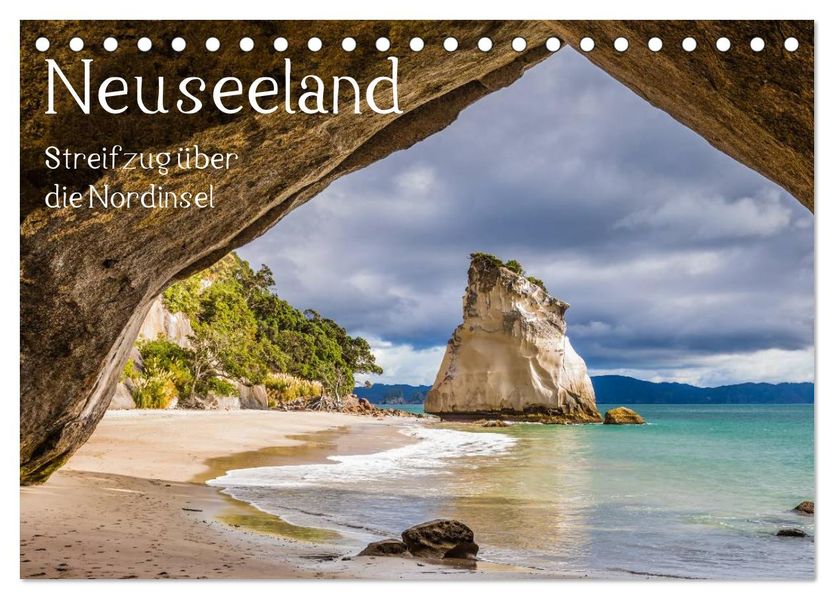 Neuseeland - Streifzug über die Nordinsel / CH-Version (Tischkalender 2027 DIN A5 quer) CALVENDO Monatskalender