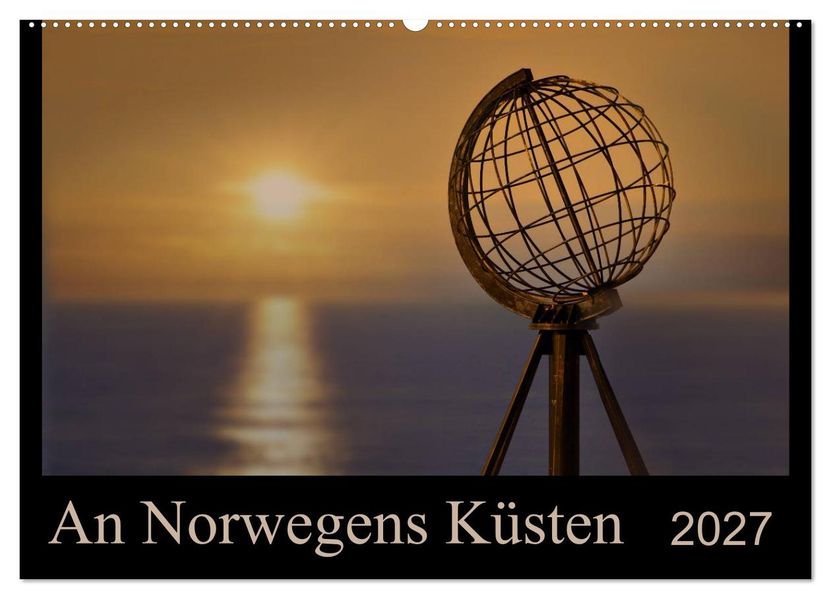 An Norwegens Küsten (Wandkalender 2027 DIN A2 quer) CALVENDO Monatskalender