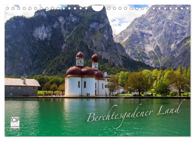Berchtesgadener Land (Wandkalender 2027 DIN A4 quer) CALVENDO Monatskalender