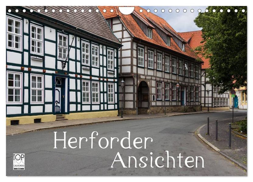 Herforder Ansichten (Wandkalender 2027 DIN A4 quer) CALVENDO Monatskalender