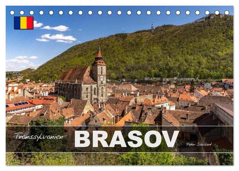 Transsylvanien - Brasov (Tischkalender 2027 DIN A5 quer) CALVENDO Monatskalender