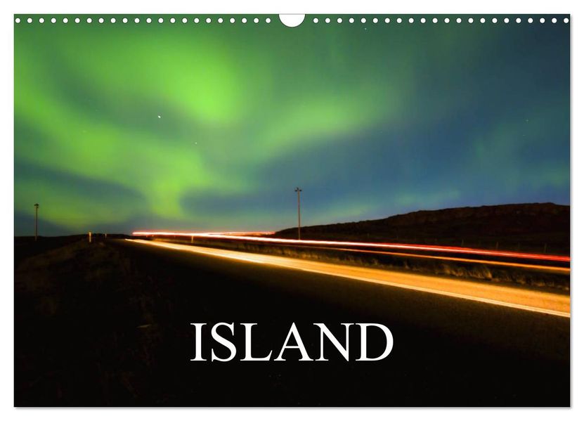 Island (Wandkalender 2027 DIN A3 quer) CALVENDO Monatskalender