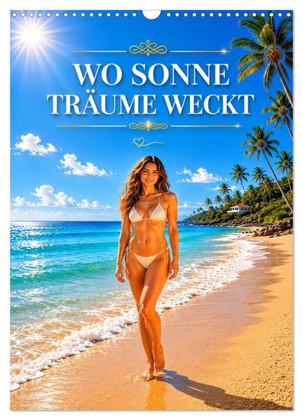 Wo Sonne Träume weckt (Wandkalender 2027 DIN A3 hoch) CALVENDO Monatskalender