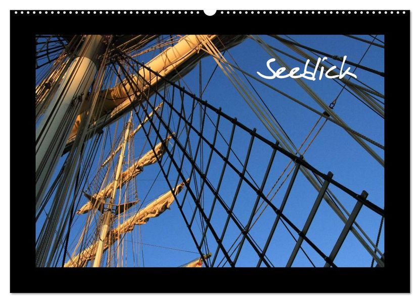 Seeblick (Wandkalender 2027 DIN A2 quer) CALVENDO Monatskalender