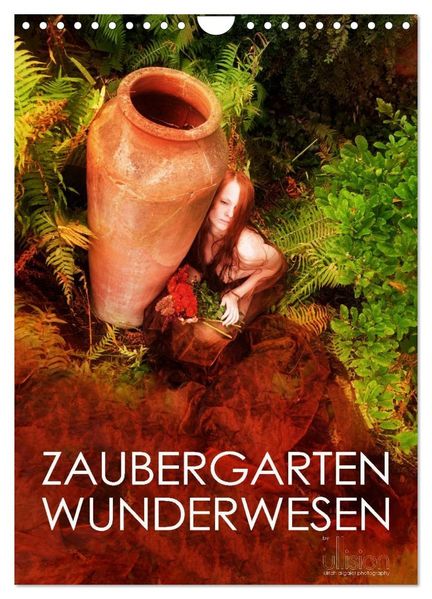 ZAUBERGARTEN WUNDERWESEN (Wandkalender 2027 DIN A4 hoch) CALVENDO Monatskalender