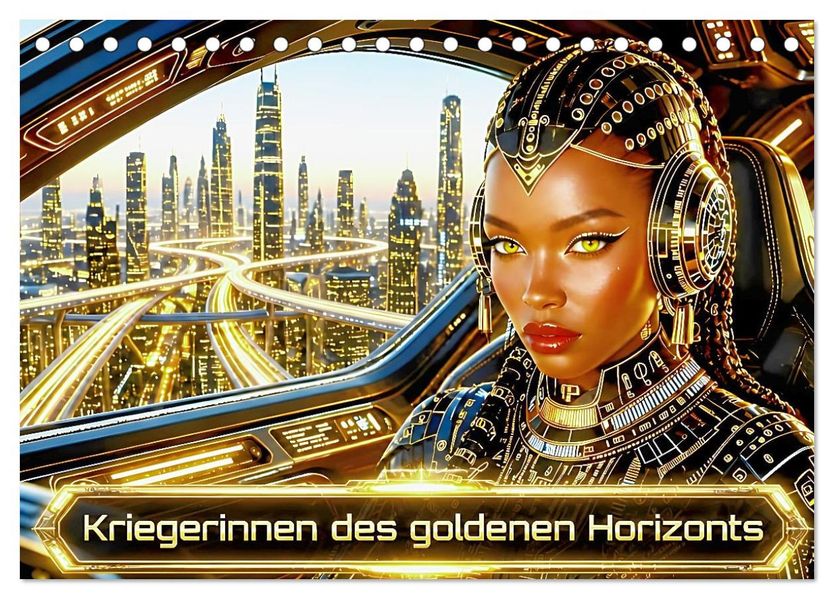 Kriegerinnen des goldenen Horizonts (Tischkalender 2027 DIN A5 quer) CALVENDO Monatskalender