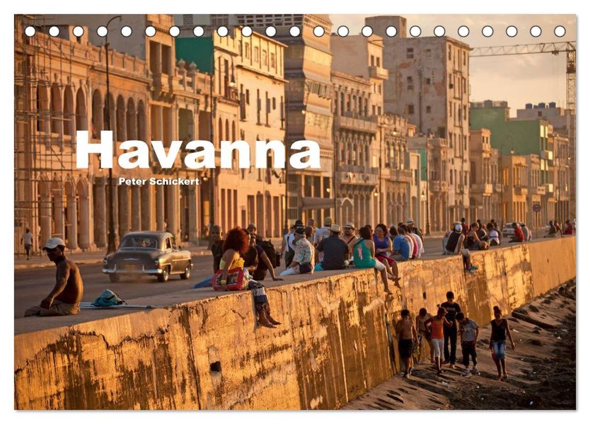 Havanna (Tischkalender 2027 DIN A5 quer) CALVENDO Monatskalender