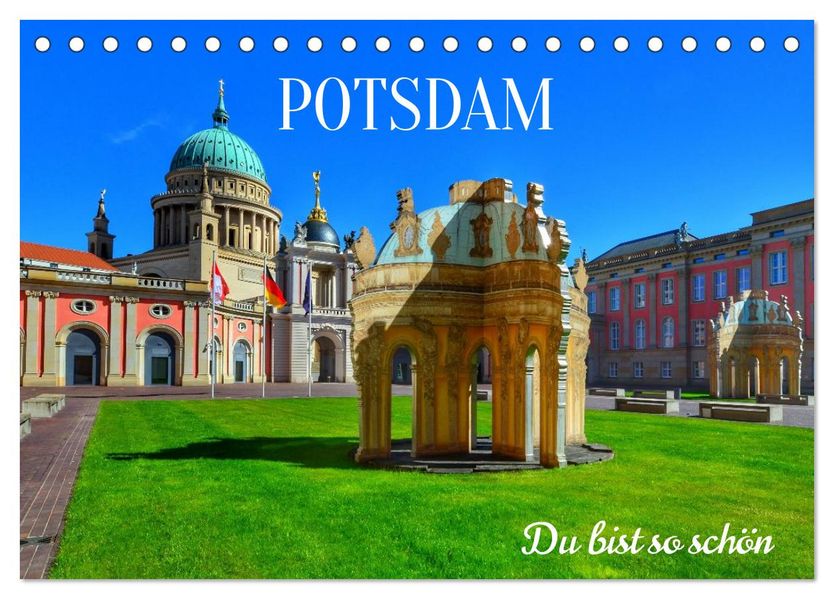 POTSDAM. Du bist so schön (Tischkalender 2027 DIN A5 quer) CALVENDO Monatskalender