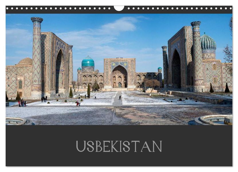 Usbekistan (Wandkalender 2027 DIN A3 quer) CALVENDO Monatskalender