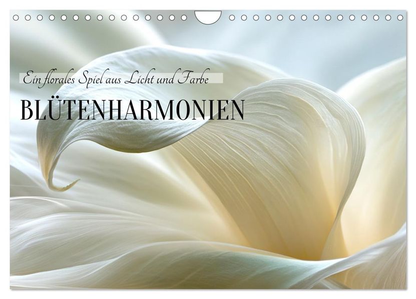 Blütenharmonien (Wandkalender 2027 DIN A4 quer) CALVENDO Monatskalender