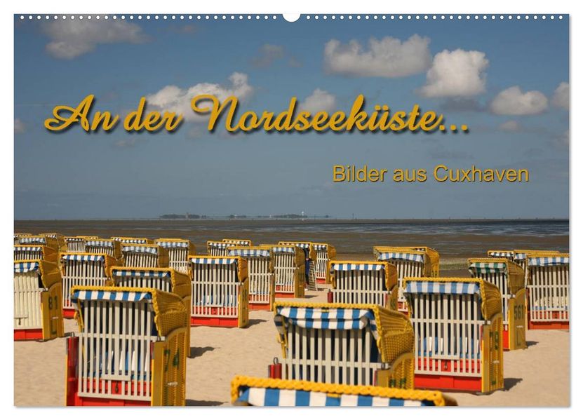 An der Nordseeküste... (Wandkalender 2027 DIN A2 quer) CALVENDO Monatskalender