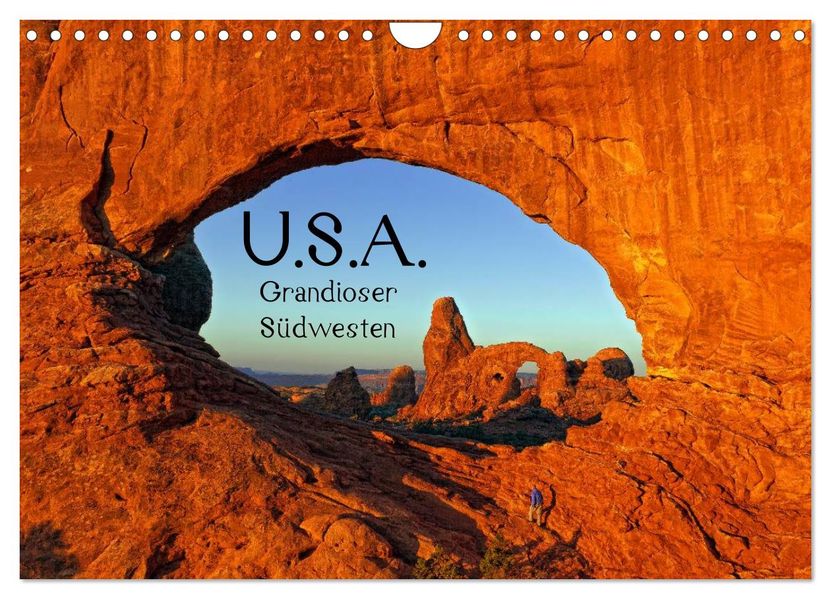 USA - Grandioser Südwesten (Wandkalender 2027 DIN A4 quer) CALVENDO Monatskalender