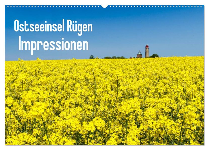 Ostseeinsel Rügen Impressionen (Wandkalender 2027 DIN A2 quer) CALVENDO Monatskalender