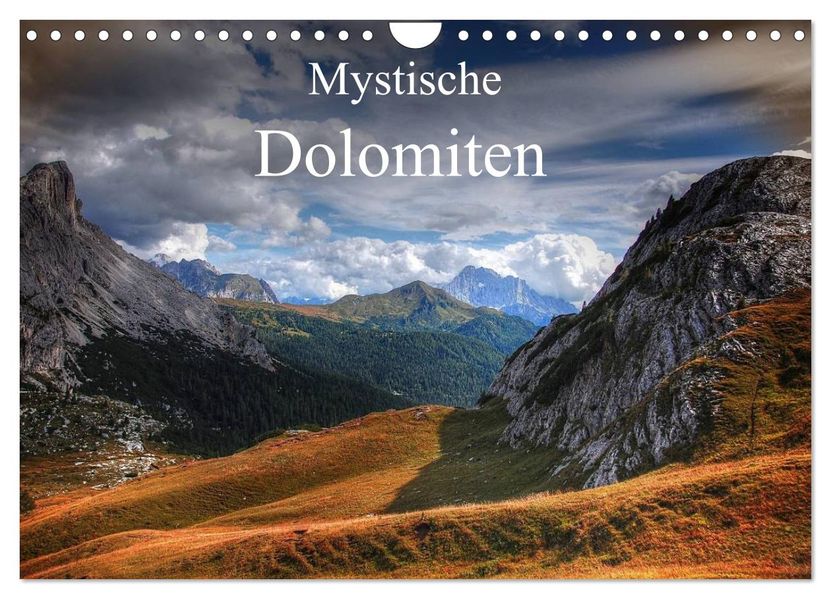 Mystische Dolomiten (Wandkalender 2027 DIN A4 quer) CALVENDO Monatskalender